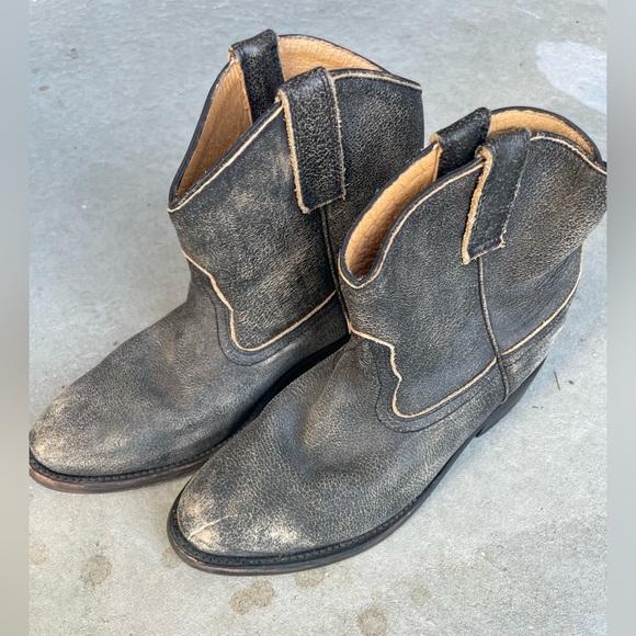 Aldo Genuine Leather Boots, Black Leather 36, Ankle Boot - Picture 1 of 4